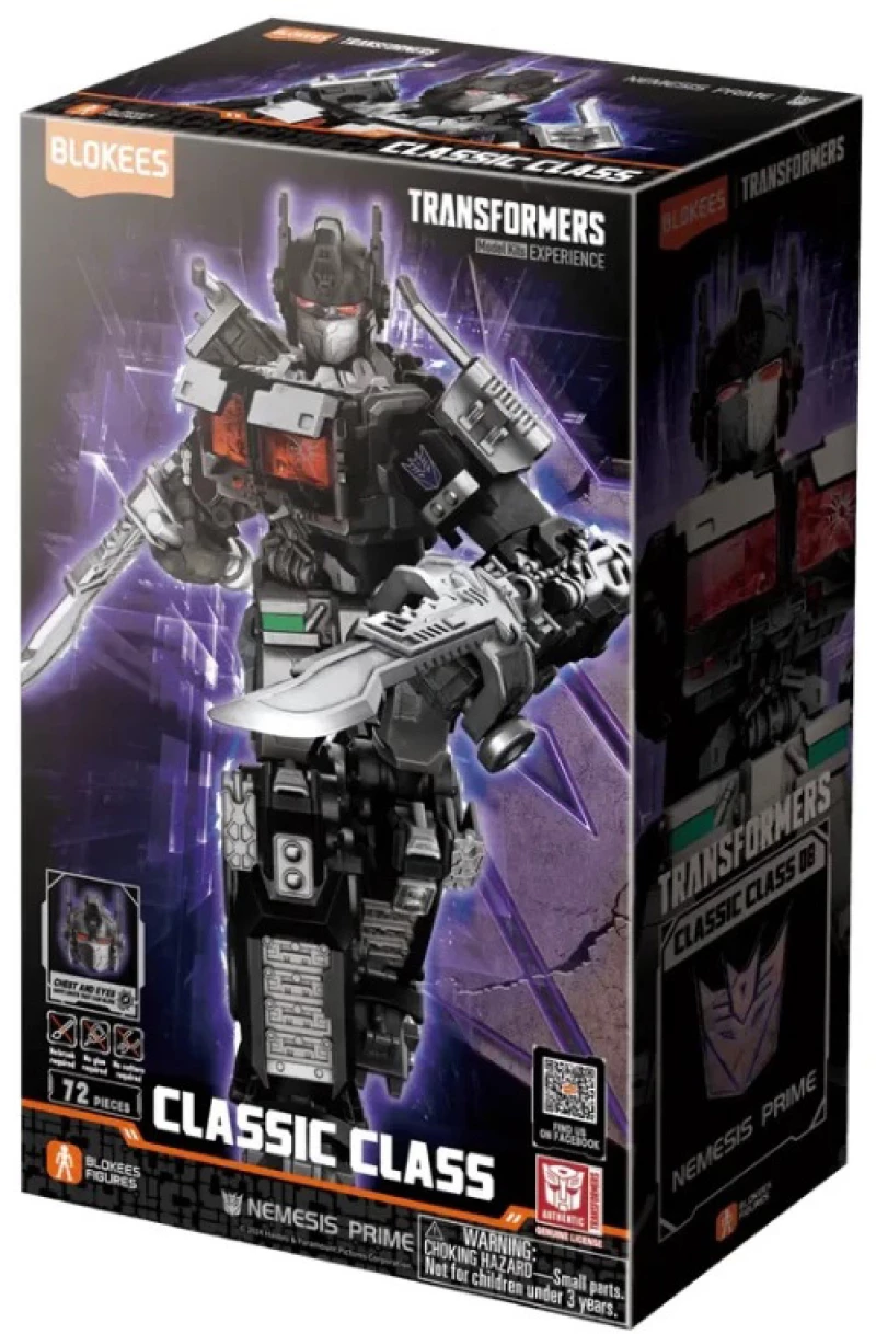 BLOKEES ΦΙΓΟΥΡΑ ΚΑΤΑΣΚΕΥΗΣ TRANSFORMERS CLASSIC CLASS - NEMESIS PRIME (#201122007)