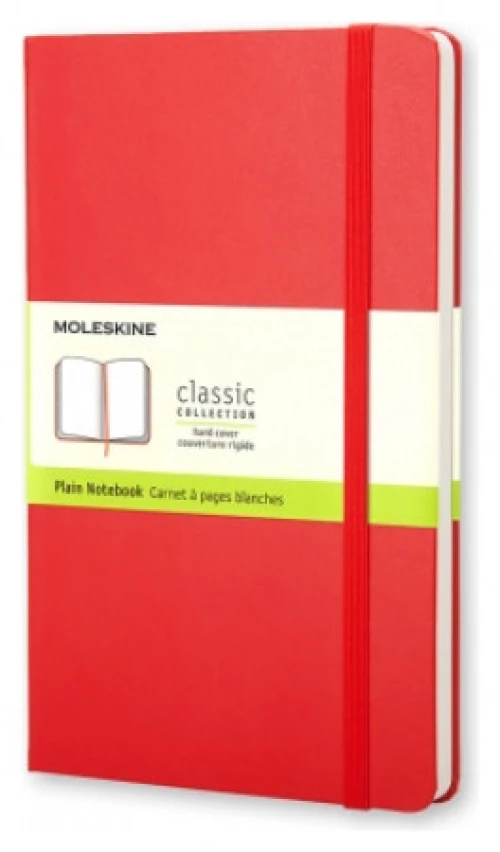 Moleskine Plain Notebook P red