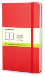 Moleskine Plain Notebook P red