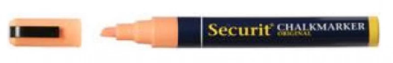 Μαρκαδόρος Υγρής Κιμωλίας Securit Marker 510 Orange SMA510-OR