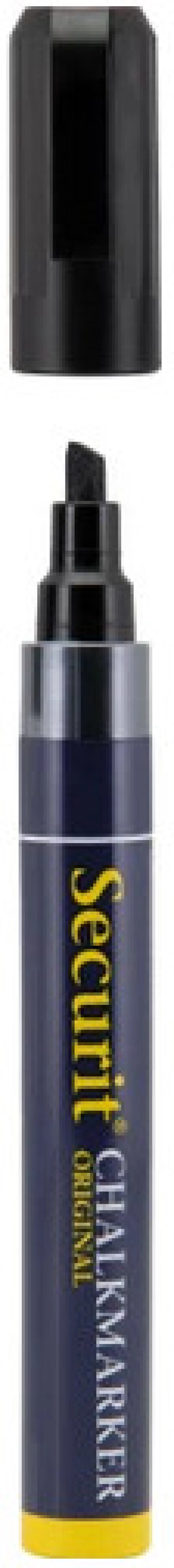 Μαρκαδόρος Υγρής Κιμωλίας Securit Marker 510 Black SMA510-BL