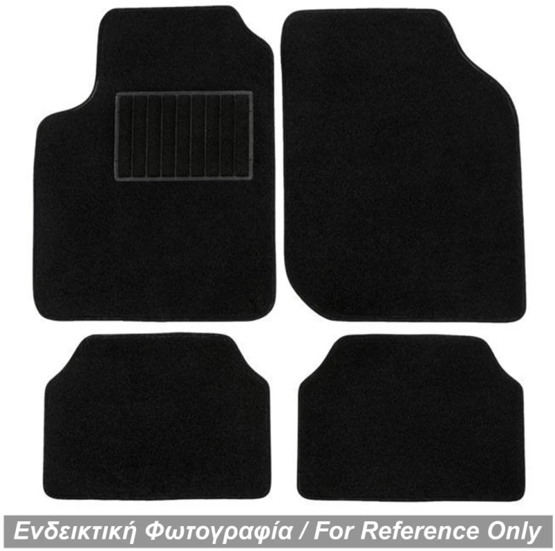 ΠΑΤΑΚΙΑ ΜΟΚΕΤΑ ΓΙΑ JEEP CHEROKEE 2008+ (ΜΑΥΡΟ ΜΕ ΜΑΥΡΟ ΡΕΛΙ) - 4 ΤΕΜ.