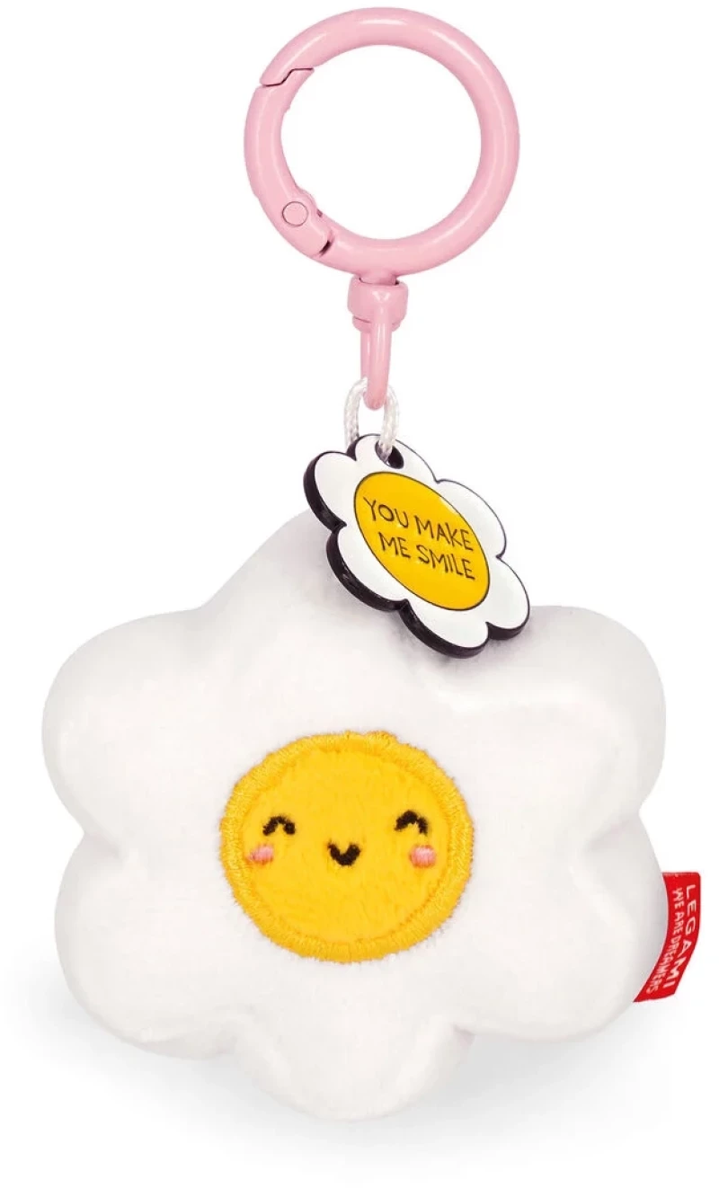 Λούτρινο Μπρελόκ Λουλούδι Legami Plush Key Ring Daisy - Super Soft! SPK0010