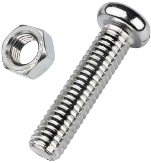 Βίδα σταυρός με παξιμάδι - 5mmx20mm+M5 - Σετ 12 πακέτα των 17 τεμαχίων - 202120