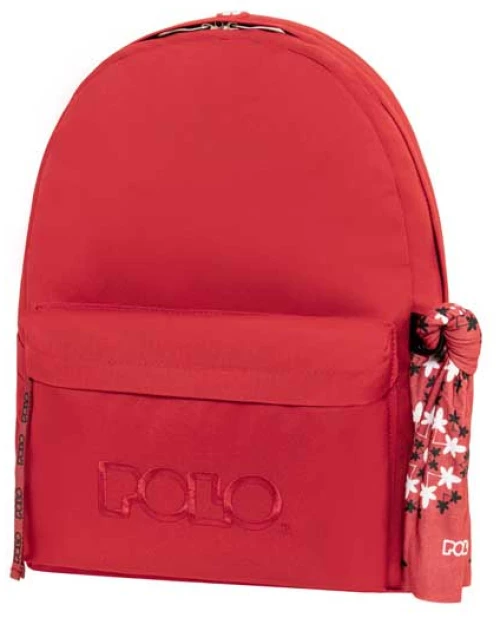 POLO Σακίδιο με Μαντήλι  Κόκκινη