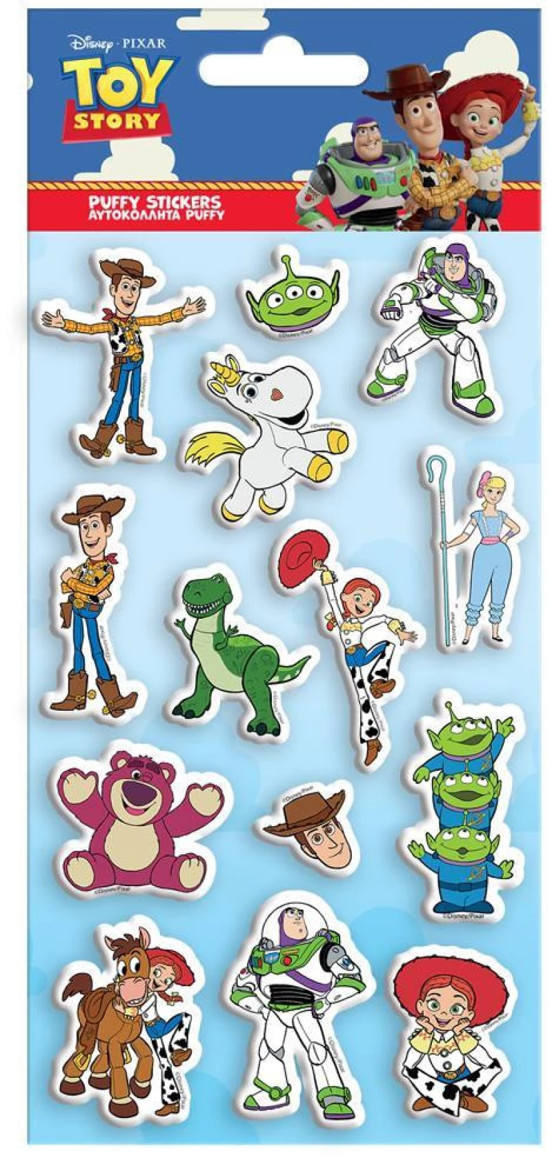 Αυτοκολλητα Puffy Disney Toy Story | 566024