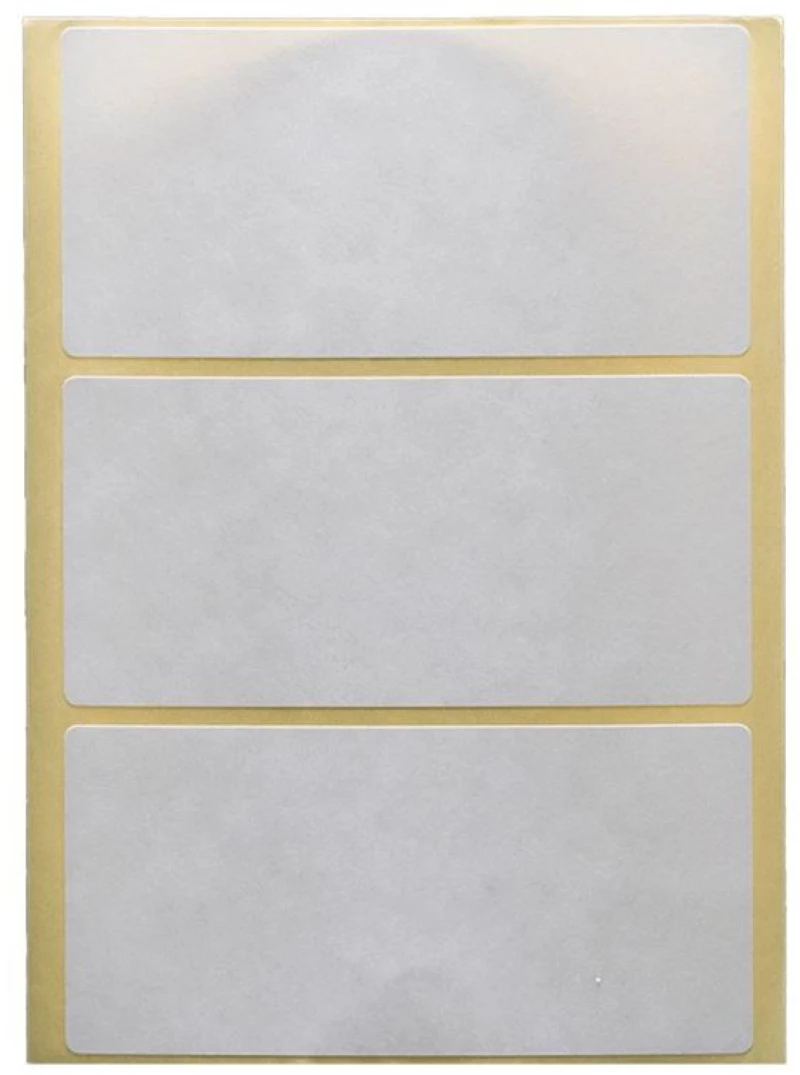 Ετικέτα Νο 3 100mm X 48mm λευκή αυτοκόλλητη