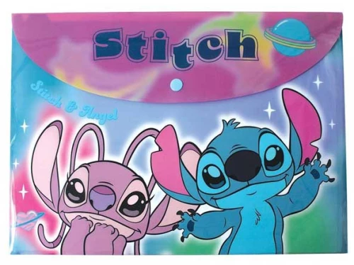 Φάκελος με Κουμπί Α4 Stitch