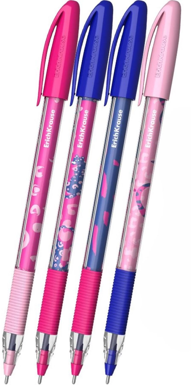 Στυλό ErichKrause Ballpoint U-109 Stick & Grip Pinna Kotta 1.0mm Blue 65166