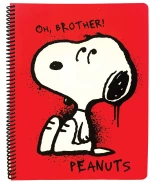 Τετράδιο σπιράλ 2 θέματα Α4 70Φ Peanuts - Oh, Brother 365-10440