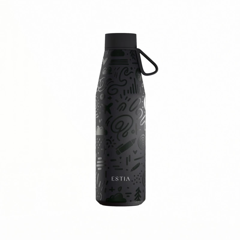 Estia Θερμος Flow  Save the Aegean 500ml Noir Echo