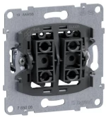 Μηχανισμός Διακόπτη Διπλού Α/ρ 10ΑΧ  SEANO 765008 Legrand 765008