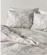 Σετ Σεντόνια Υπέρδιπλα 4 Τεμαχίων Kentia Kernel 20 Cream-Pink-Grey 240x270