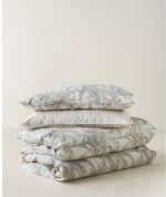 Σετ Σεντόνια Υπέρδιπλα 4 Τεμαχίων Kentia Kernel 20 Cream-Pink-Grey 240x270