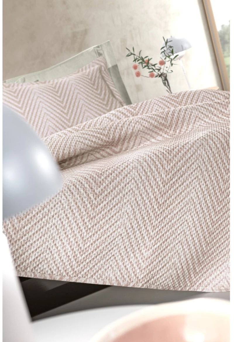 Σετ Κουβερλί Ημίδιπλο 2 Τεμαχίων Guy Laroche Vera Natural 180x240