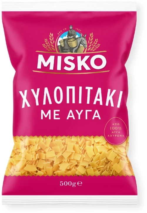 MISKO Χυλοπιτάκι με Αυγά 500gr