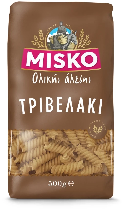 MISKO Τριβελάκι Ολικής Άλεσης 500gr