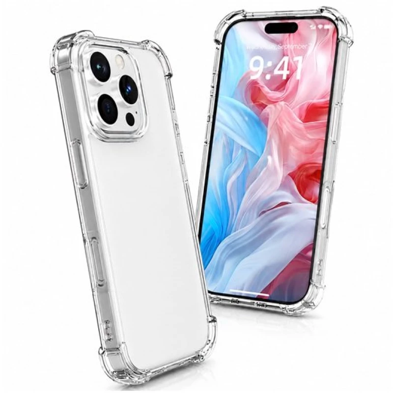 Anti Shock 1,5 mm case for Samsung Galaxy A17 4G / A17 5G / A26 5G Transparent