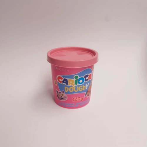 Carioca Πλαστοζυμαράκι Doughy 120gr Ροζ