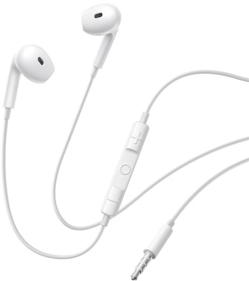 Baseus Ενσύρματα Ακουστικά Encok HZ19 In-Ear με Mini Jack White