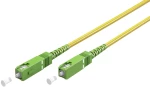 Goobay Καλώδιο Οπτικής FTTH Ίνας Μονής Λειτουργίας OS2 Κίτρινο 10μ