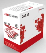 Hikvision DS-1LN5E-S U/UTP Cat.5e Καλώδιο Δικτύου Ethernet 305m Κόκκινο