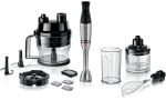 Bosch MSM6M8X1 Serie 6 Ραβδομπλέντερ με Ανοξείδωτη Ράβδο 1200W Μαύρο