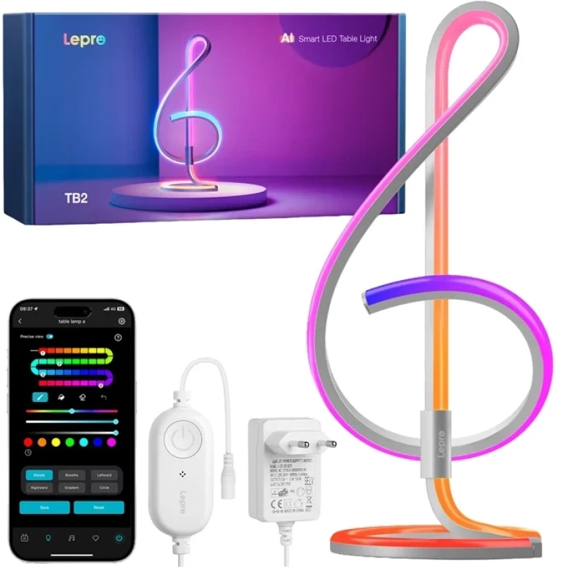 Επιτραπέζιος φωτιστικός LEPRO TB2 RGB