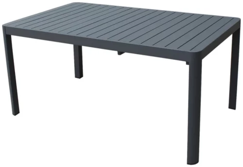 LAYO ΤΡΑΠΕΖΙ ΑΛΟΥΜΙΝΙΟΥ ΑΝΘΡΑΚΙ 180/240Χ100Χ75cm