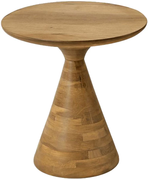 VERTEX COFFEE TABLE ΦΥΣΙΚΟ 50x50x55cm
