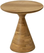 VERTEX COFFEE TABLE ΦΥΣΙΚΟ 50x50x55cm