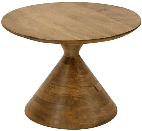 VERTEX COFFEE TABLE ΦΥΣΙΚΟ 70x70x45cm