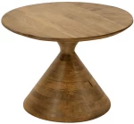 VERTEX COFFEE TABLE ΦΥΣΙΚΟ 70x70x45cm