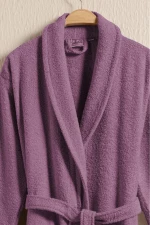 Stewehome Μπουρνούζι unisex με γιακά σάλι από 100% βαμβάκι (L)