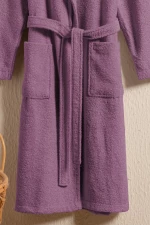 Stewehome Μπουρνούζι unisex με γιακά σάλι από 100% βαμβάκι (XL)