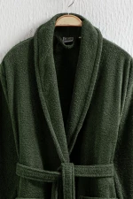 Stewehome Μπουρνούζι unisex με γιακά σάλι από 100% βαμβάκι (XL)