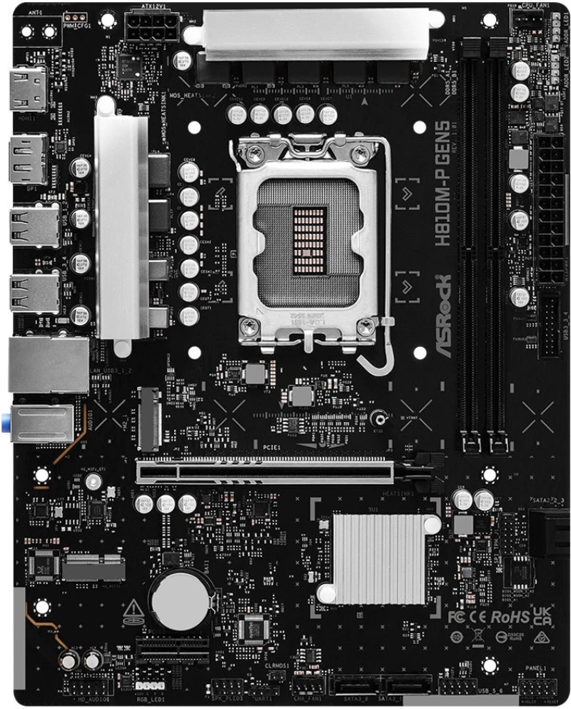 Asrock H810M-P GEN5 motherboard