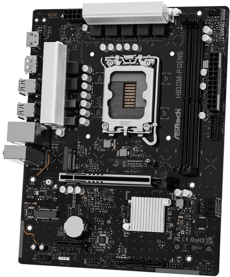 Asrock H810M-P GEN5 motherboard