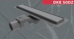 Κανάλι Ντουζιέρας 50cm DKE50DZ Silver