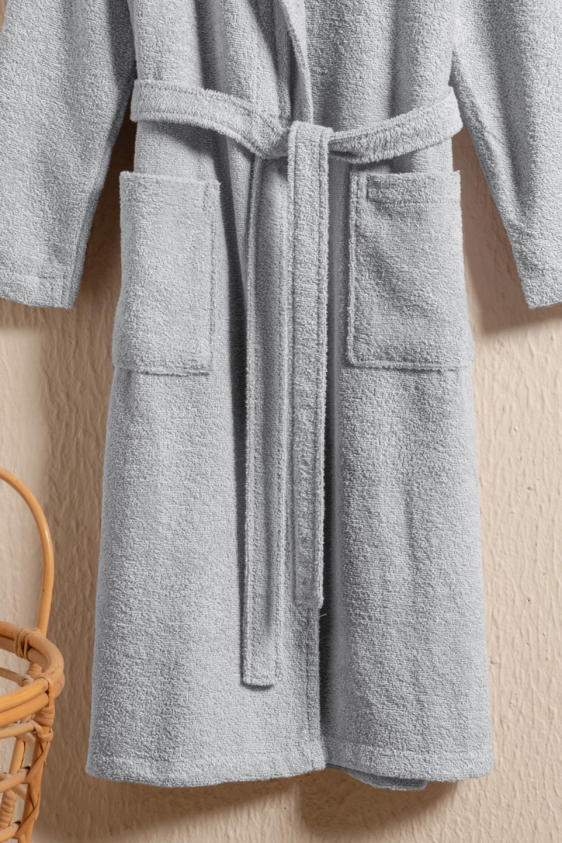 Stewehome Μπουρνούζι unisex με γιακά σάλι από 100% βαμβάκι (2XL)