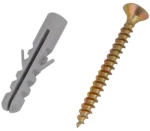 Βίδες με βύσματα - 4×20mm - E6 - Σετ 12 πακέτα των 28 ζευγαριών - 200683