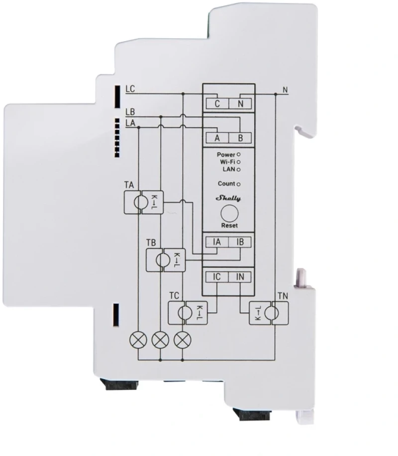 Shelly Pro 3EM 120A V2