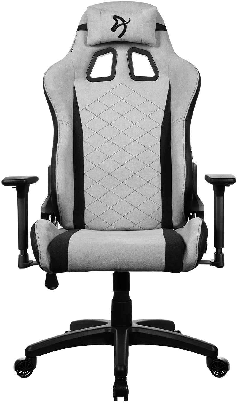 Arozzi Soft Fabric | Gaming Chair | Avanti SoftFabric | Light Pilkas Console gaming chair Upholstered seat