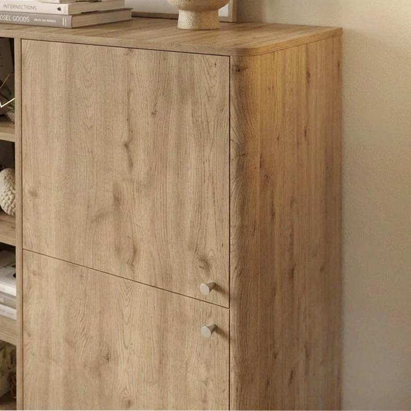 Μπουφές Colia Megapap χρώμα sepet oak 85x44x120,4εκ.