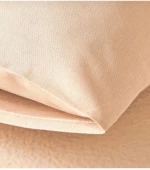 Stewehome Σετ 2 τεμαχίων μαξιλαροθήκες από βαμβάκι με απλό σχέδιο Καφέ 50x70 cm