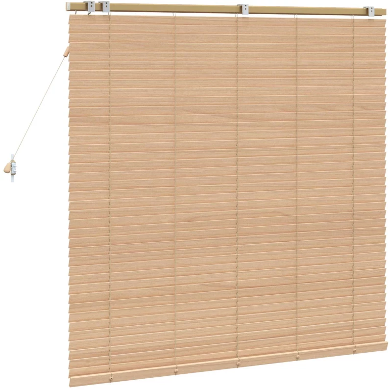 vidaXL Βενετσιάνικη Σκίαση Όψη Δρύς 130 x 130 cm 35 mm