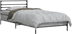 vidaXL Σκελετός Κρεβατιού Γκρι Sonoma 80 x 200 cm Επεξεργασμένο Ξύλο