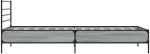 vidaXL Σκελετός Κρεβατιού Γκρι Sonoma 80 x 200 cm Επεξεργασμένο Ξύλο