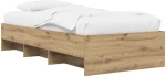 vidaXL Σκελετός Κρεβατιού Artisian Δρυς 80 x 200 cm Επεξεργασμένο Ξύλο