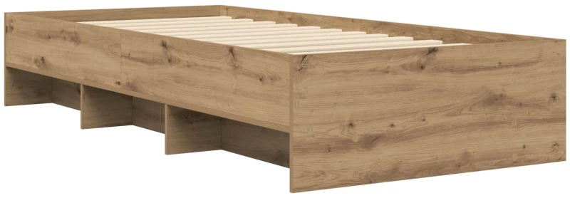 vidaXL Σκελετός Κρεβατιού Artisian Δρυς 80 x 200 cm Επεξεργασμένο Ξύλο